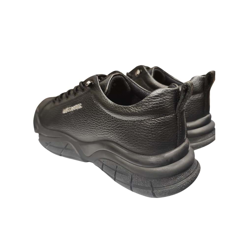 Bulldozer Erkek Deri Günlük Ayakkabı 260037 - Siyah - 42