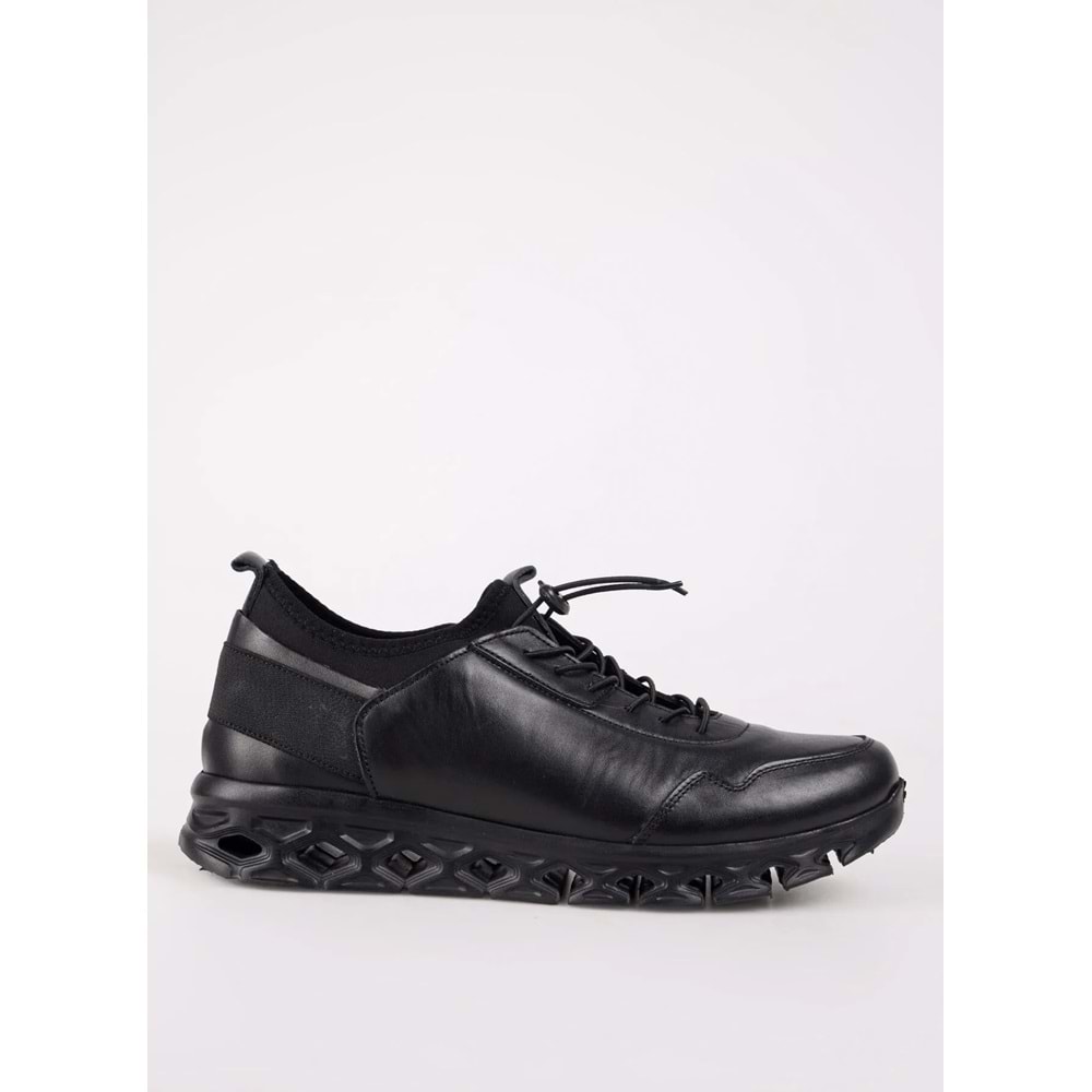 Bulldozer Erkek Deri Casual Ayakkabı 250057 - Siyah - 40