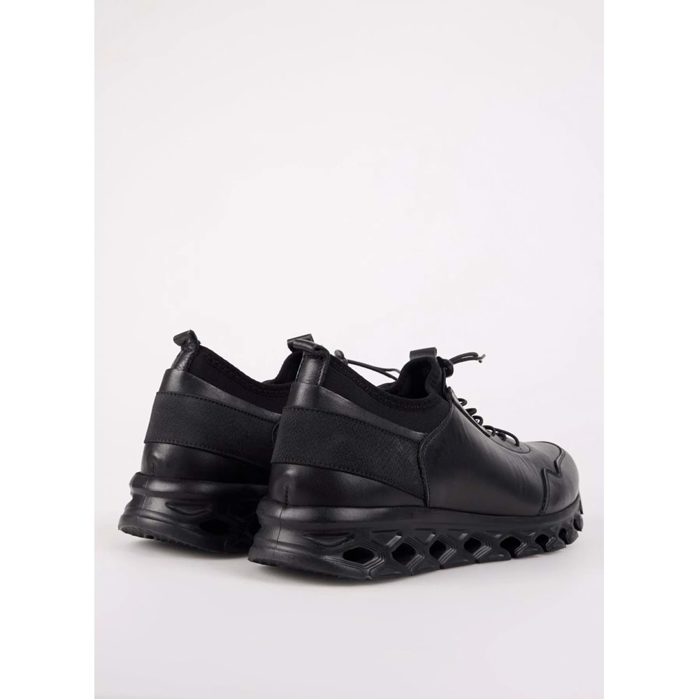 Bulldozer Erkek Deri Casual Ayakkabı 250057 - Siyah - 40