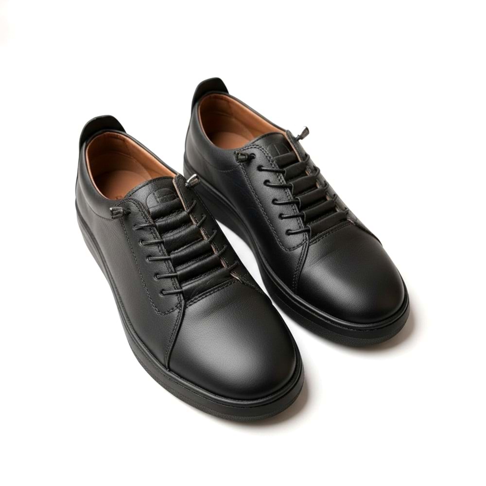 Kadın Deri Günlük Ayakkabı 5001 - Siyah - 40