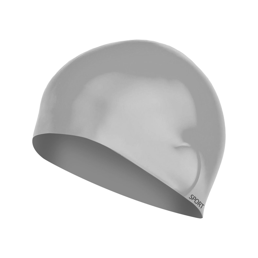 Silikon Yüzücü Bonesi YLD18 - Gri - STANDART