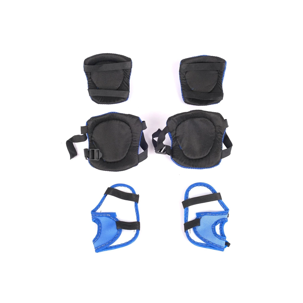 Sports Helmet Çocuk Dizlik Dirseklik Set YLD44 - Mavi - STANDART
