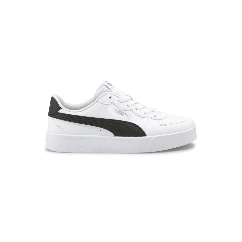 Puma Skye Clean Unisex Spor Ayakkabı 380147 04 - Beyaz-Siyah - 37
