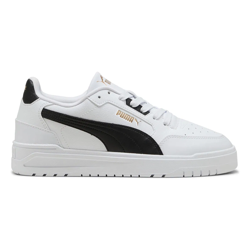 Puma Shuffle Downtown Erkek Spor Ayakkabı 402596 02 - Beyaz-Siyah - 42