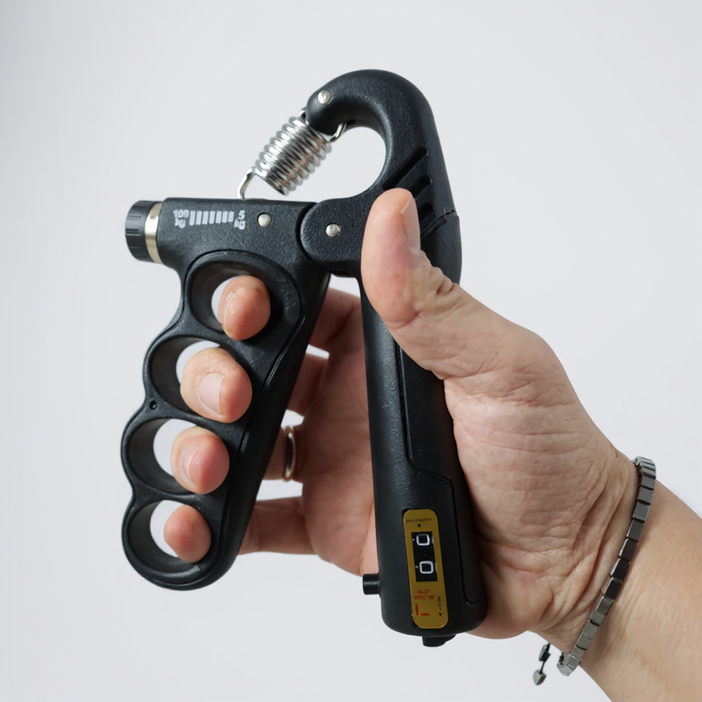 Ayarlanabilir Profesyonel Sayaçlı El Yayı Y99 - Siyah - STANDART