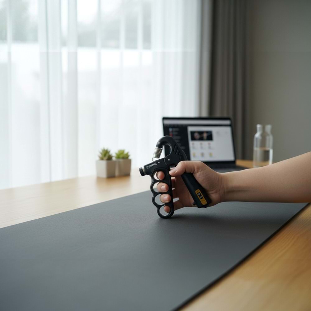 Ayarlanabilir Profesyonel Sayaçlı El Yayı Y99 - Siyah - STANDART