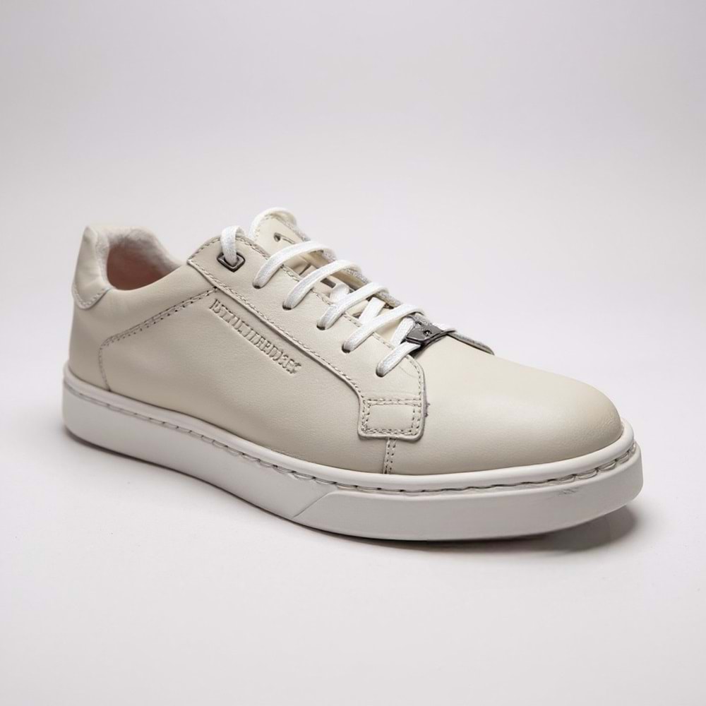Luciano Bellini Erkek Deri Günlük Ayakkabı C11701 - Krem - 41