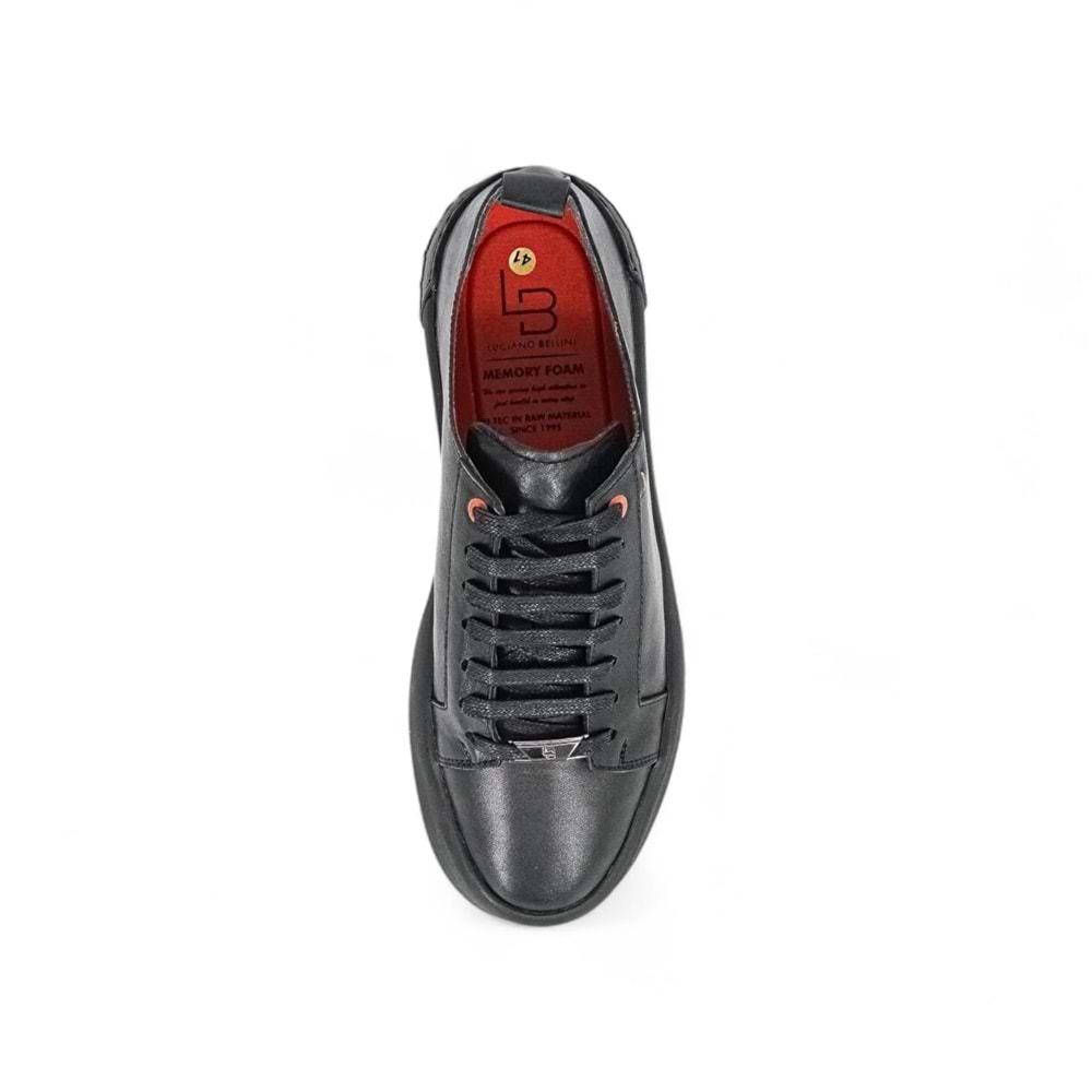 Erkek Deri Casual Günlük Ayakkabı A5404 - Siyah - 43