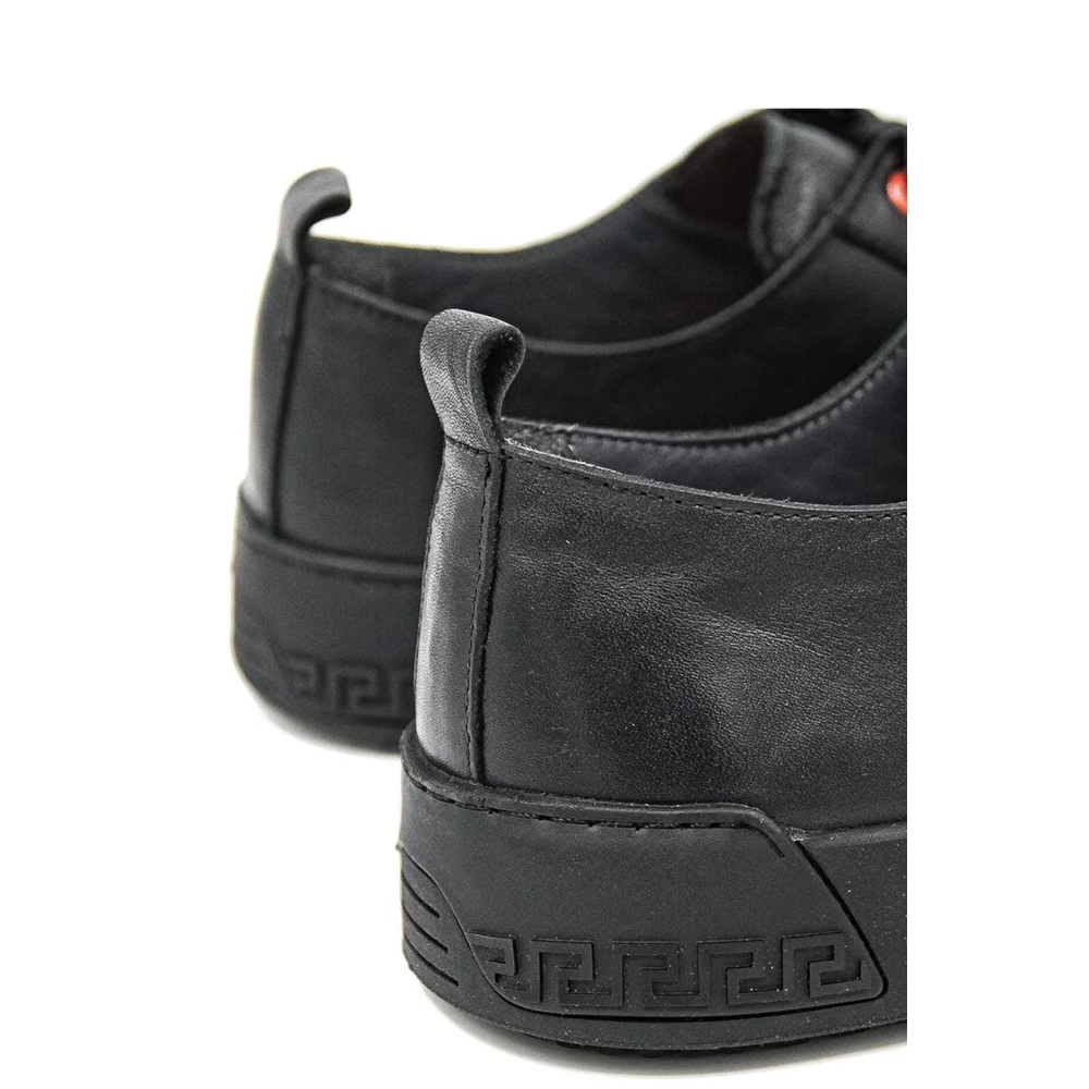 Erkek Deri Casual Günlük Ayakkabı A5404 - Siyah - 43