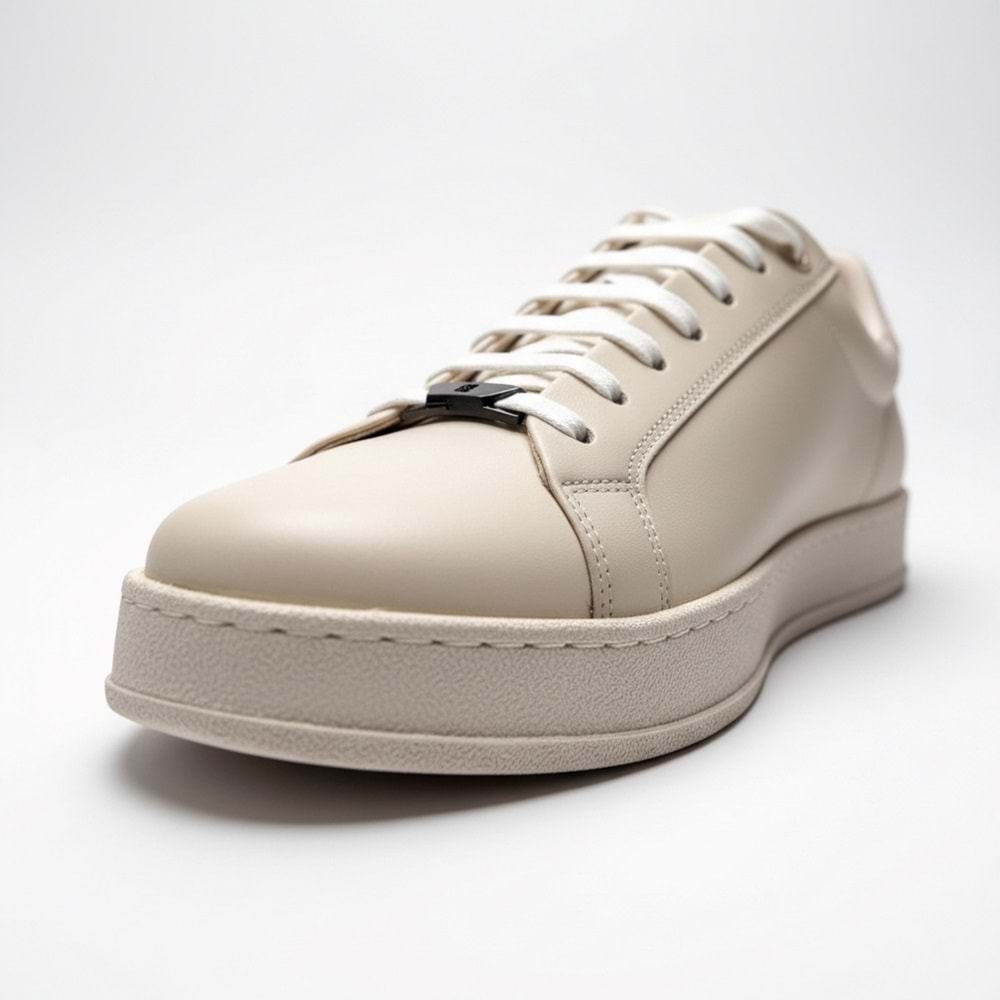 Luciano Bellini Erkek Deri Casual Ayakkabı C15003 - Krem - 41