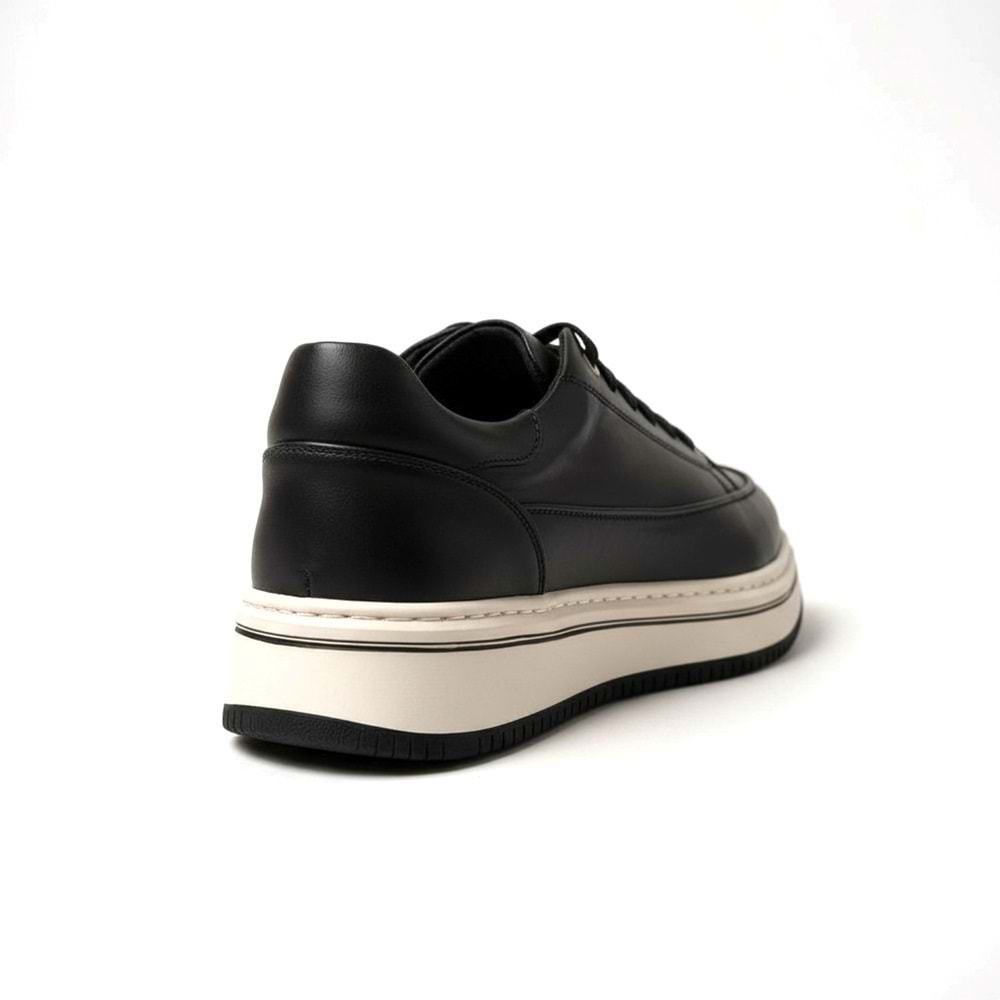 Erkek Deri Casual Ayakkabı C28511 - Siyah - 42