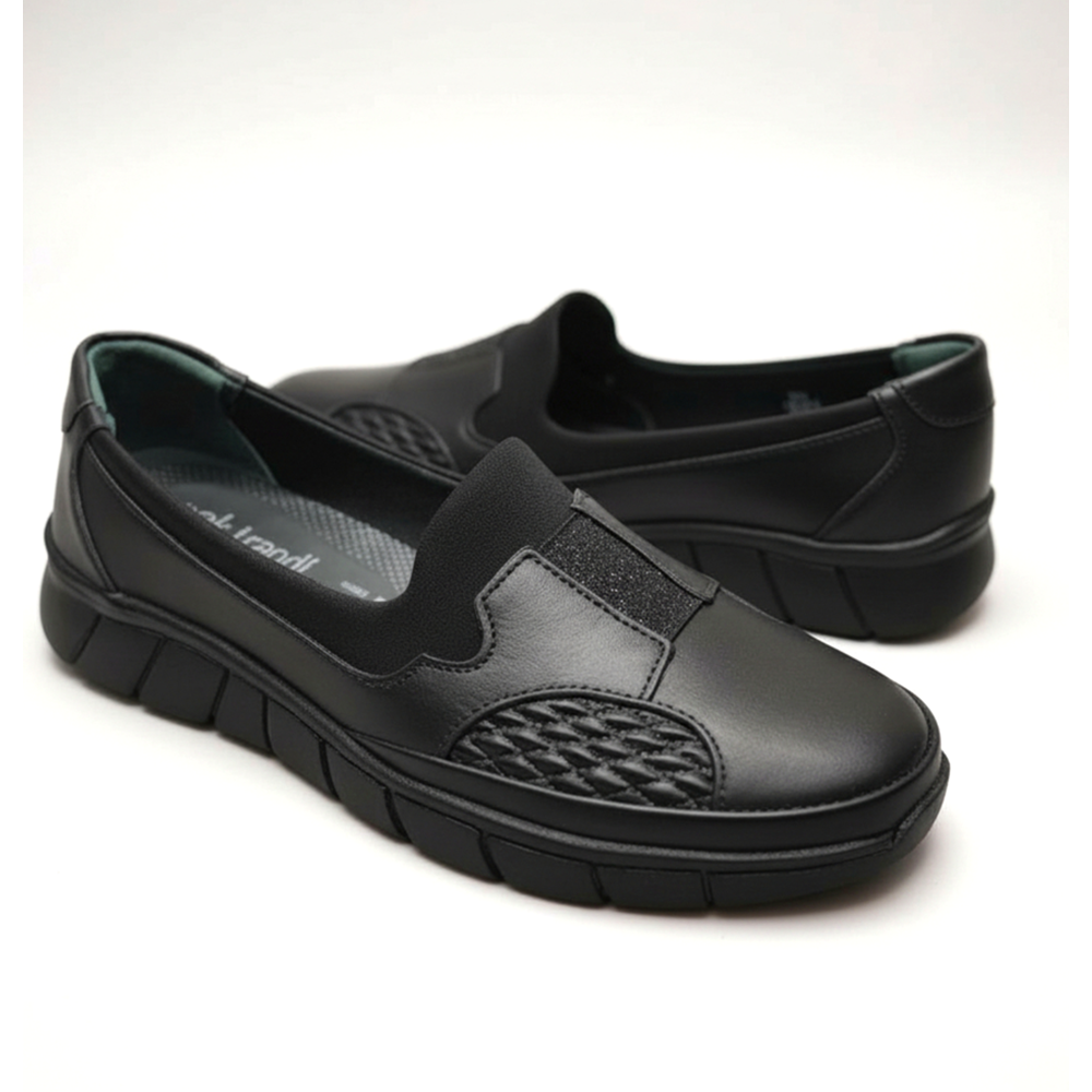 Kadın Deri Comfort Ayakkabı 4217 - Siyah - 40