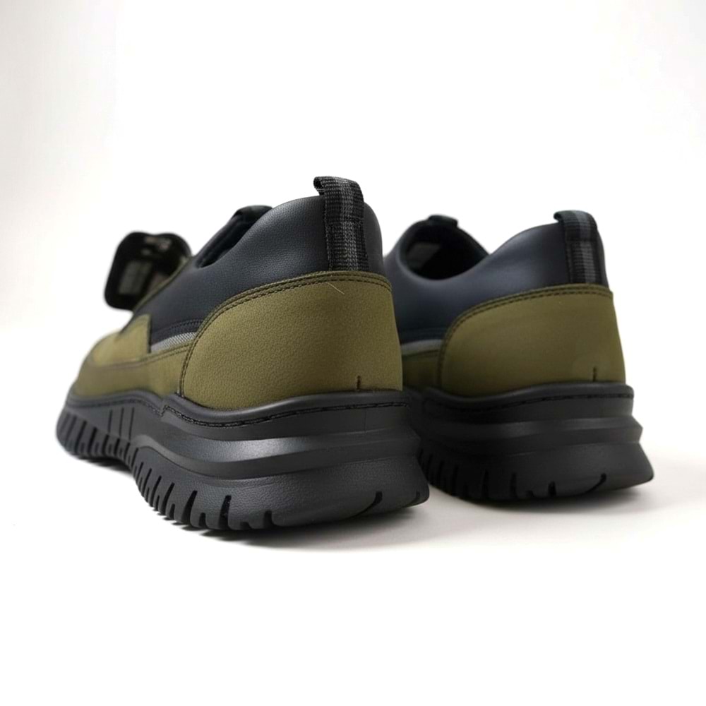 Kadın Deri Günlük Ayakkabı 1453H - Haki - 40