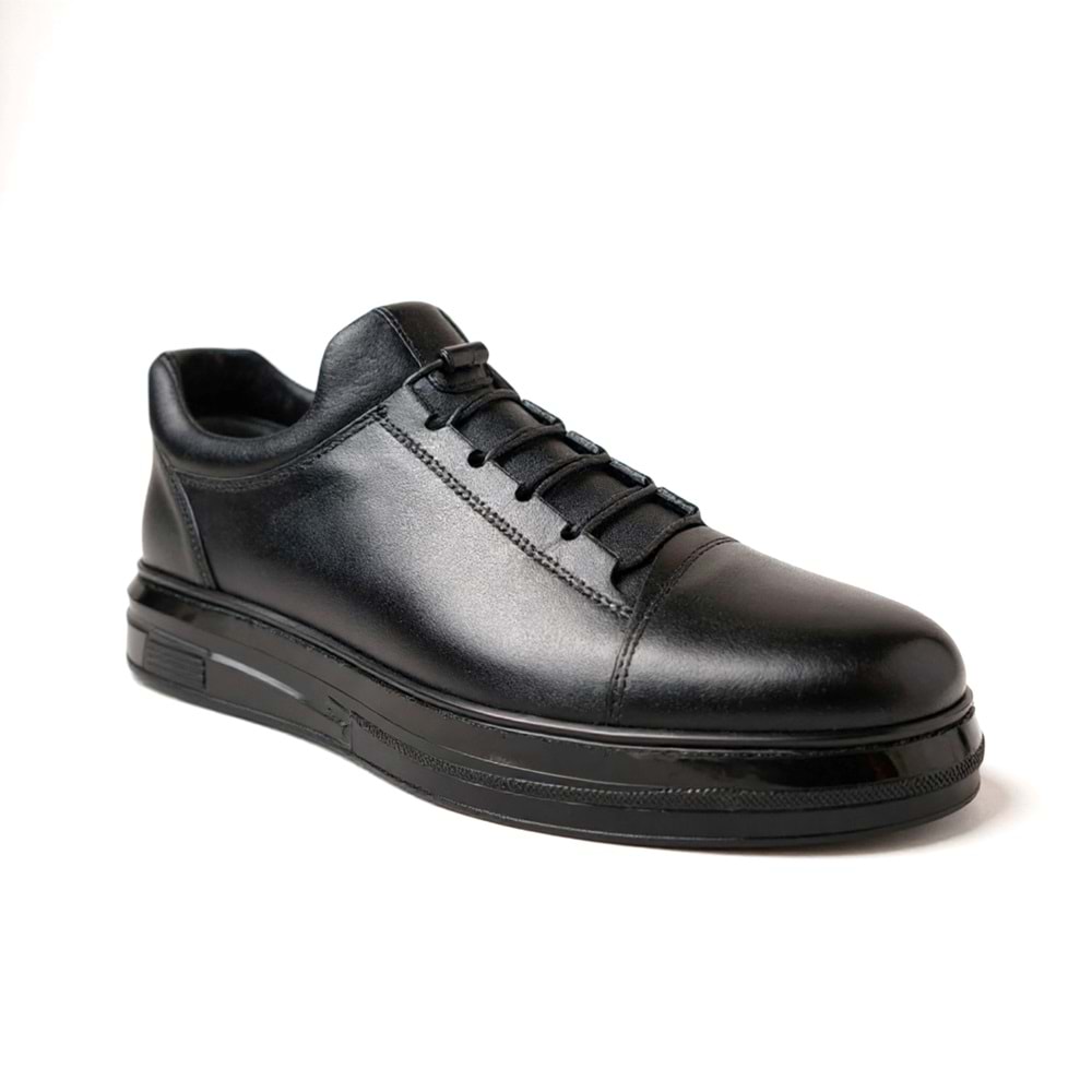 Erkek Deri Casual Ayakkabı 4242 - Siyah - 44