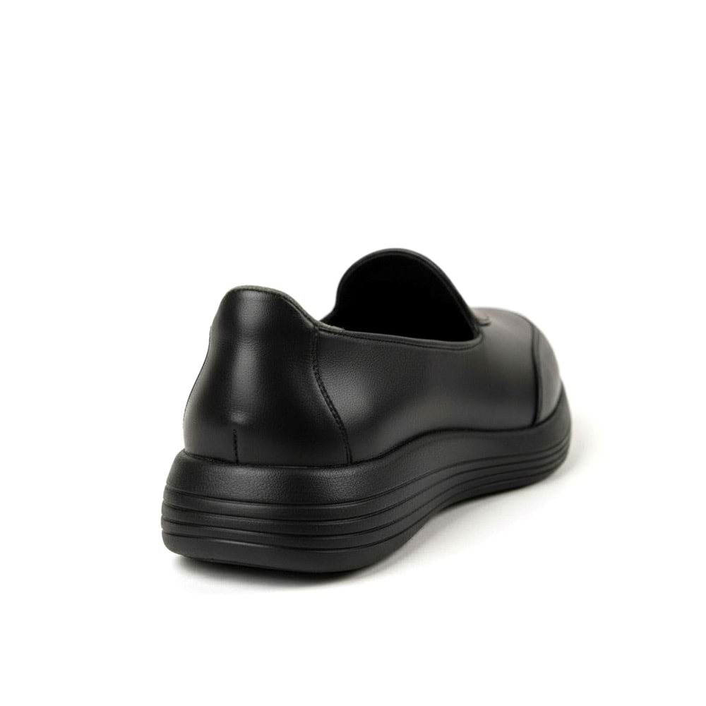 Kadın Deri Comfort Günlük Ayakkabı T4218 - Siyah - 38