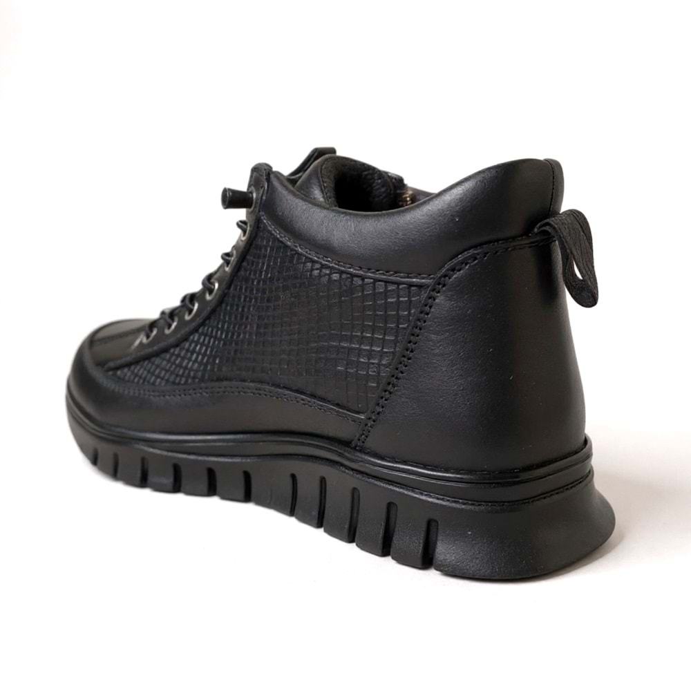 Kadın Deri Casual Bot 1458-2 - Siyah - 40