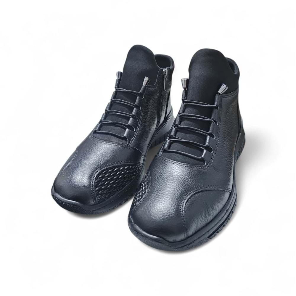 Kadın Deri Günlük Comfort Bot S1450 - Siyah - 37