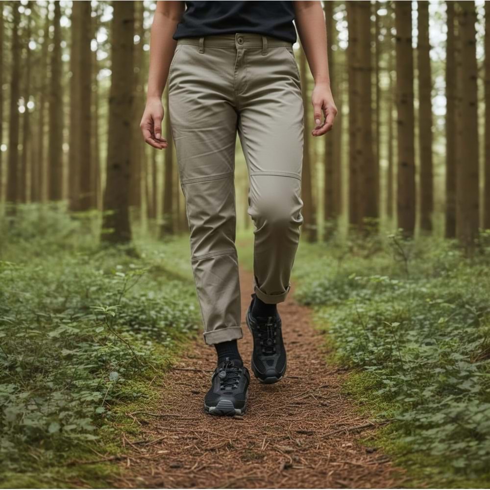 Scootland Erkek Trekking Spor Ayakkabı 15510 S6 - Siyah - 42