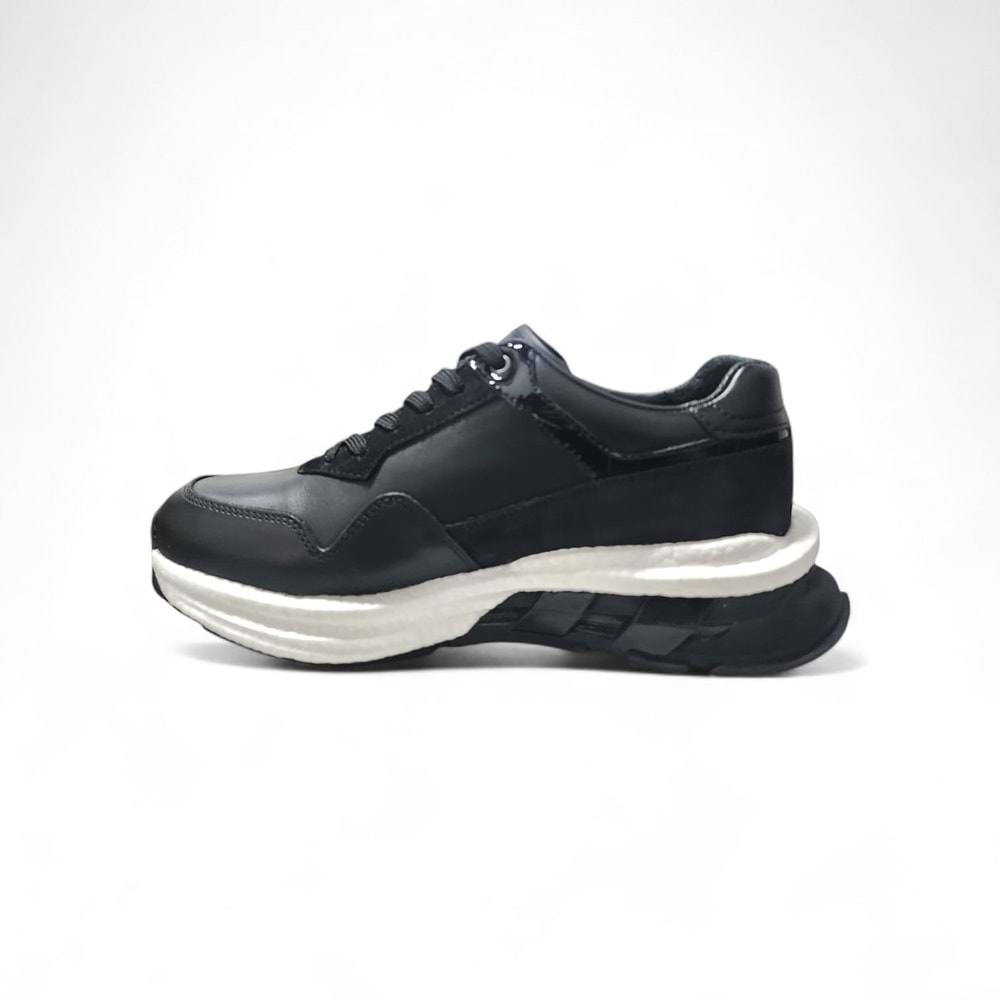 Erkek Deri Casual Ayakkabı 23379S1 - Siyah - 42