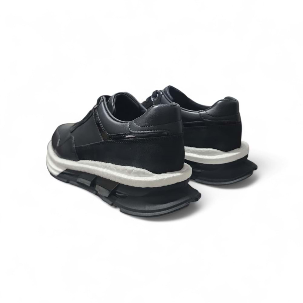 Erkek Deri Casual Ayakkabı 23379S1 - Siyah - 42