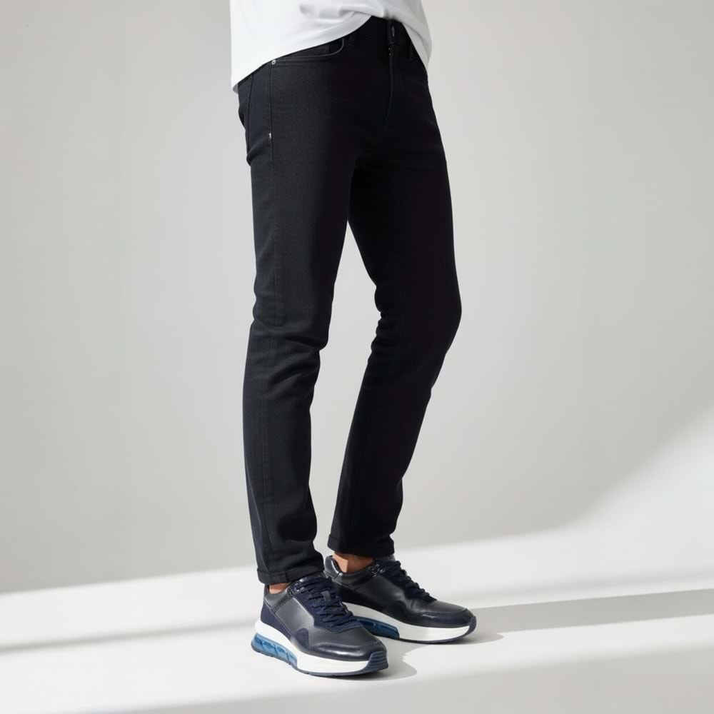 Erkek Deri Casual Ayakkabı 23379L1 - Lacivert - 42