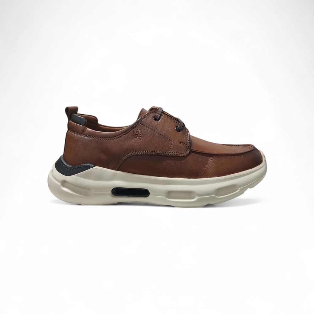 Erkek Deri Casual Günlük Ayakkabı 21395T - Taba - 42