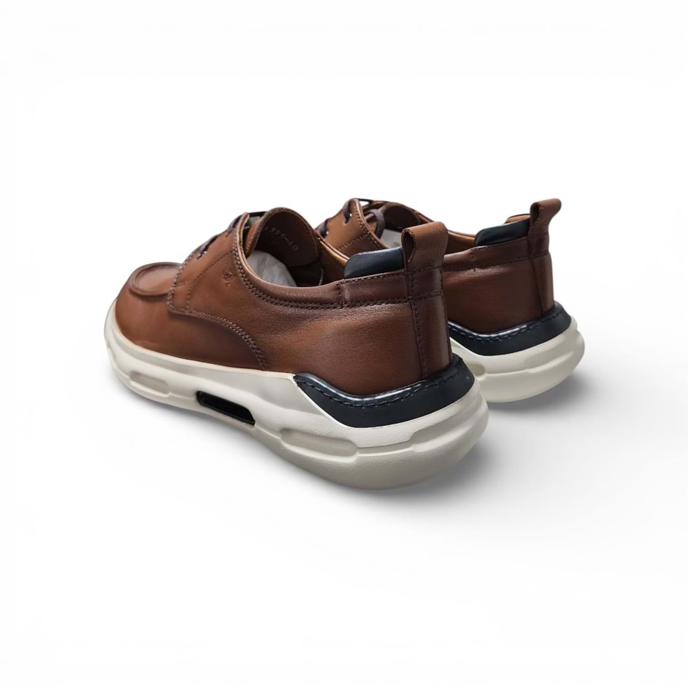 Erkek Deri Casual Günlük Ayakkabı 21395T - Taba - 42