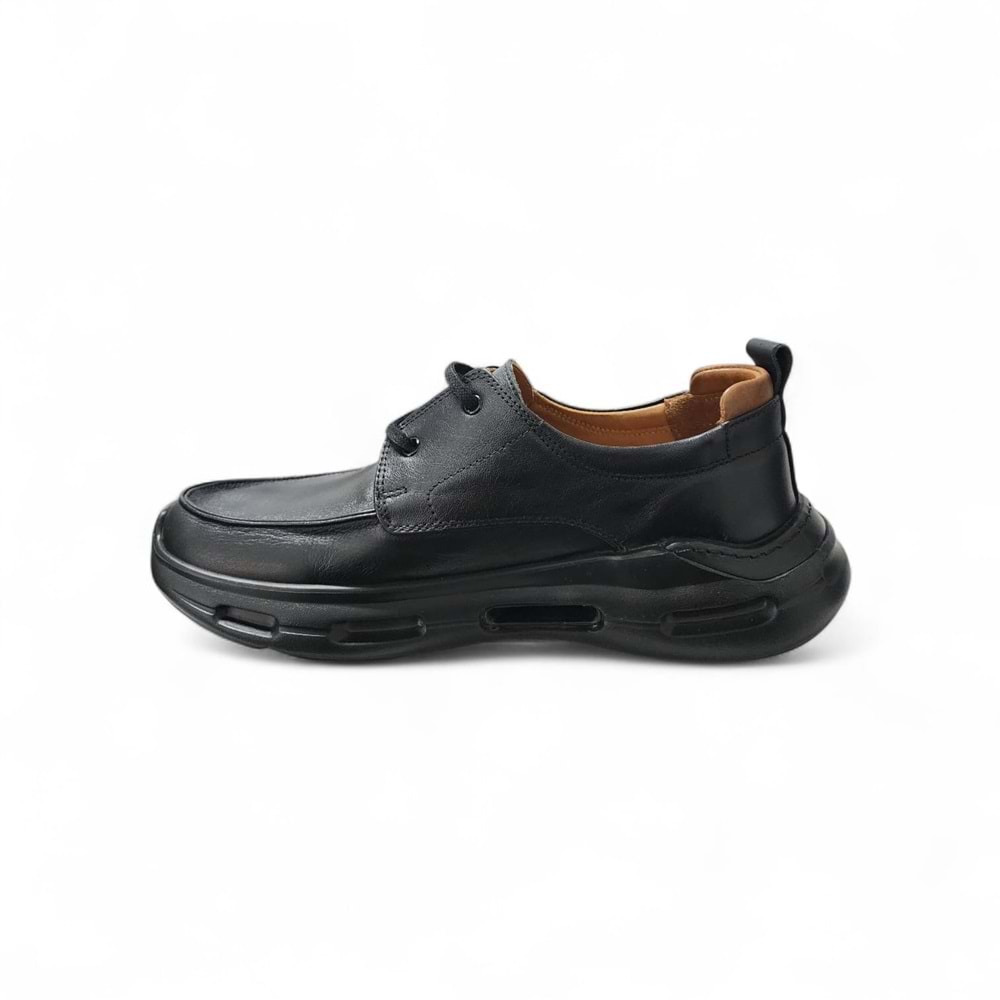 Erkek Deri Casual Günlük Ayakkabı 21395S1 - Siyah - 40