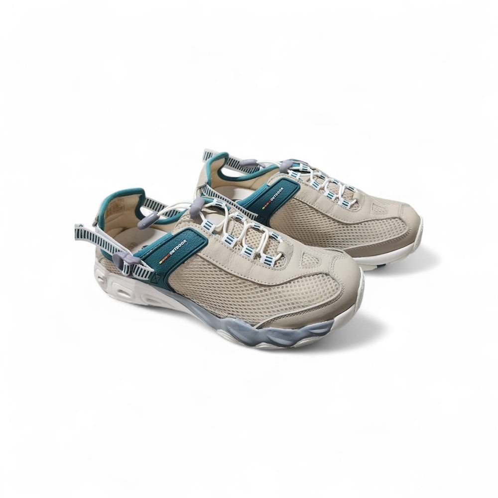 Scootland Unisex Trekking Spor Ayakkabı 15509E5 - Krem - 36