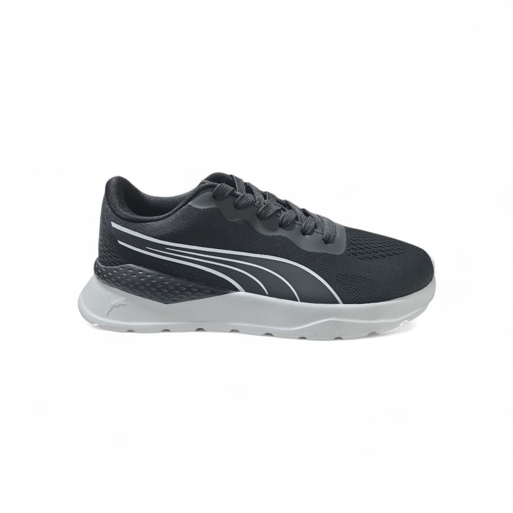 Puma Lite Runner Spor Ayakkabı TDP 40853302 - Siyah-Beyaz - 41