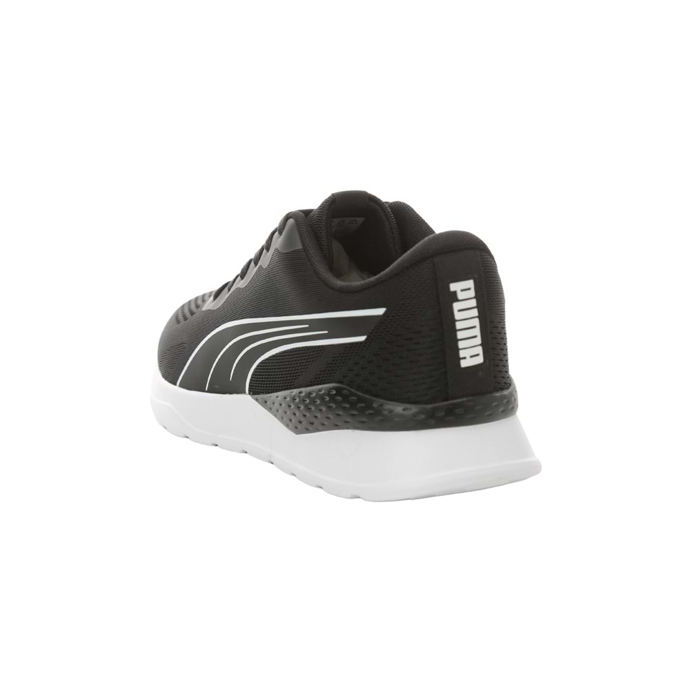 Puma Lite Runner Spor Ayakkabı TDP 40853302 - Siyah-Beyaz - 41
