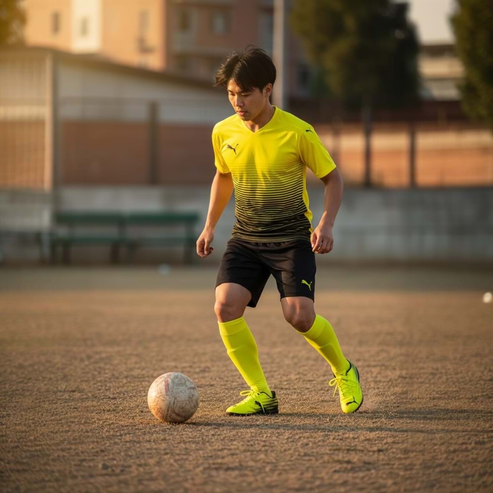 Attacanto II TT Jr Halı Saha Ayakkabısı 10849706 - Sarı - 38