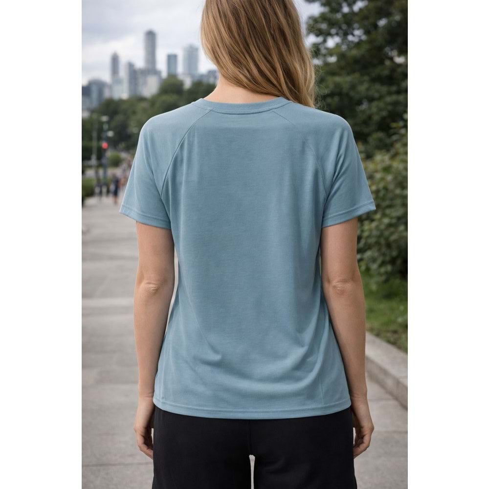 Puma Evostripe Graphic Tee Tshirt 69189647 - Mavi - M