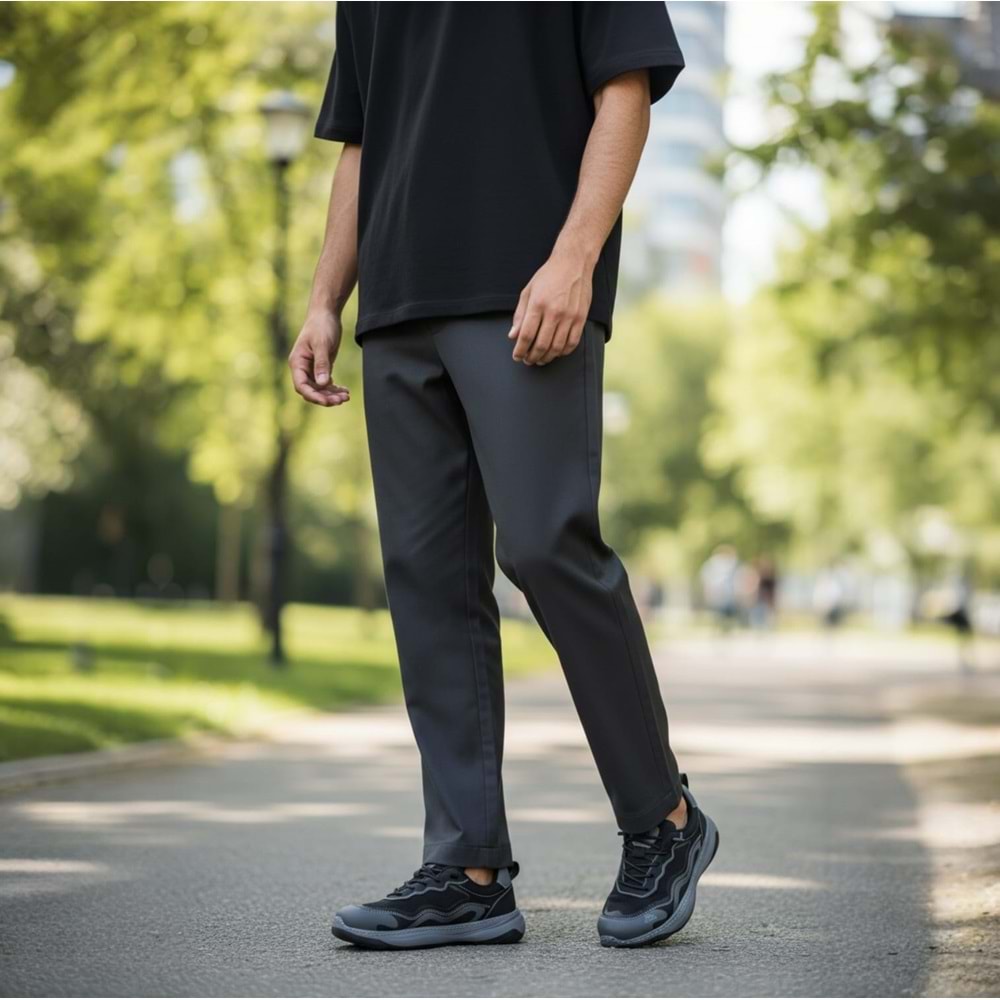 Erkek Relax Fit Spor Ayakkabı 5039 - Siyah - 42