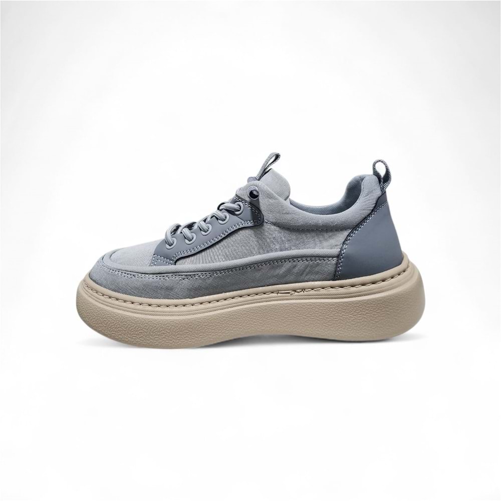 Kadın Premium Comfort Spor Ayakkabı 5038G - Gri - 37