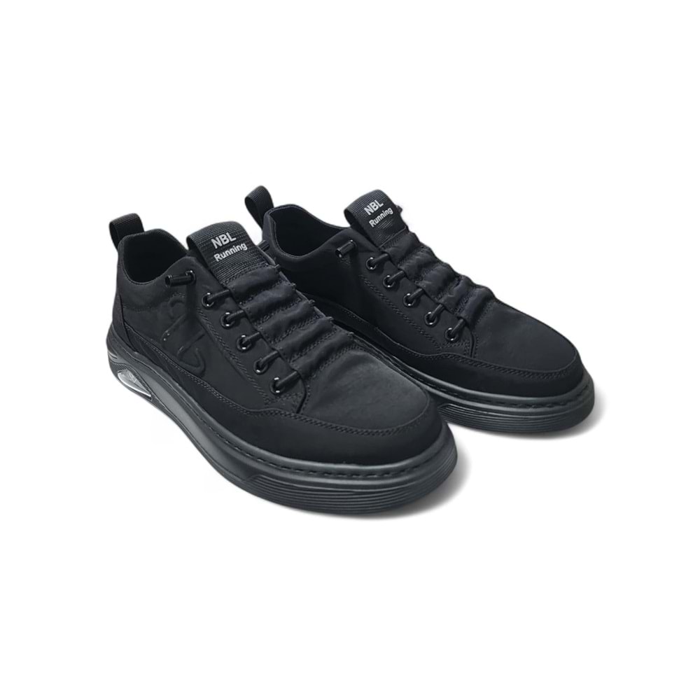 Nbl Unisex Rahat Taban Günlük Spor Ayakkabı 5012S - Siyah - 40
