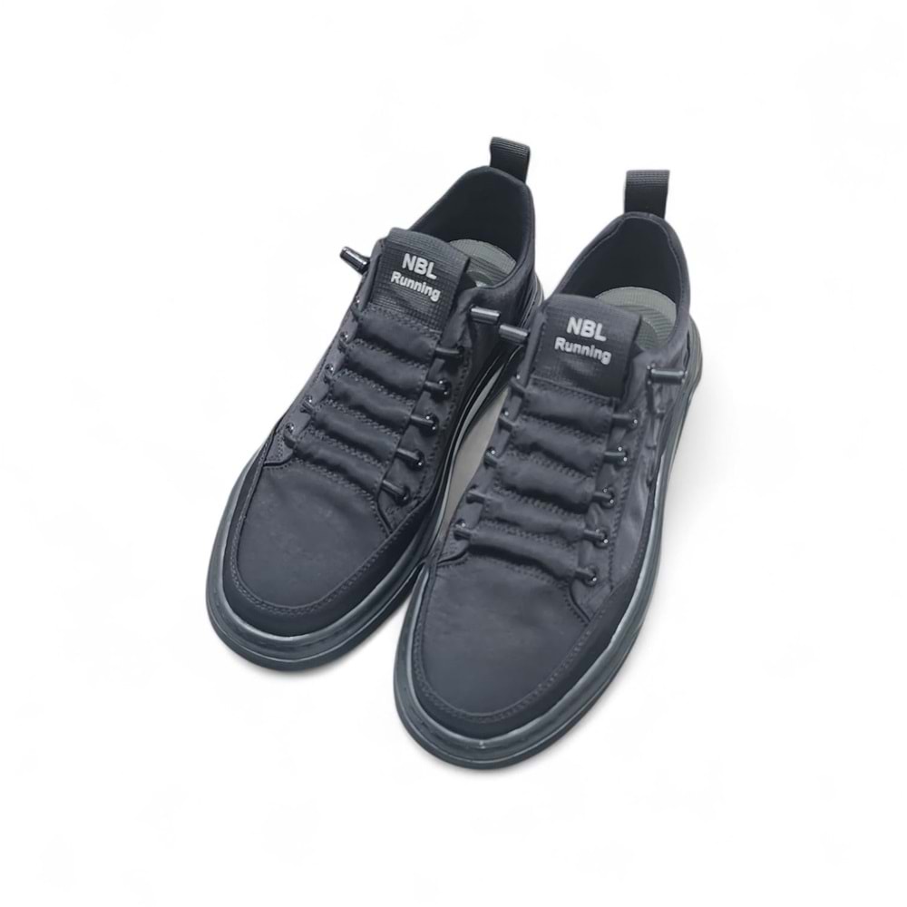 Nbl Unisex Rahat Taban Günlük Spor Ayakkabı 5012S - Siyah - 40