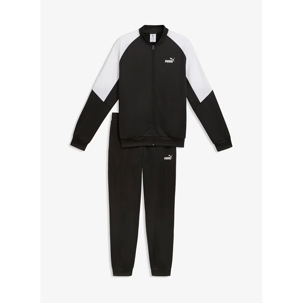 Puma Poly Baseball Suit Unisex Spor Eşofman Takımı 69176401 - Siyah - M