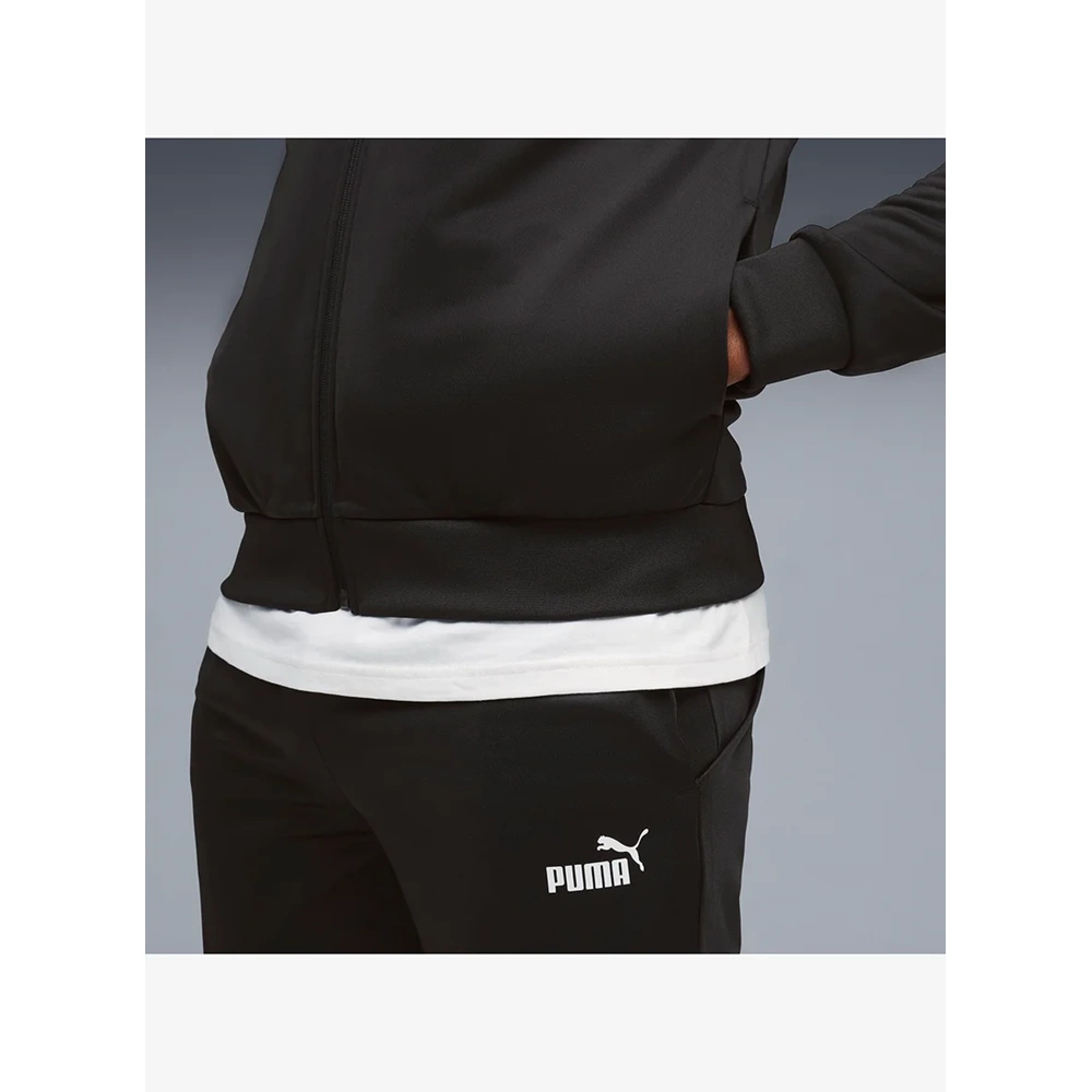 Puma Poly Baseball Suit Unisex Spor Eşofman Takımı 69176401 - Siyah - XL