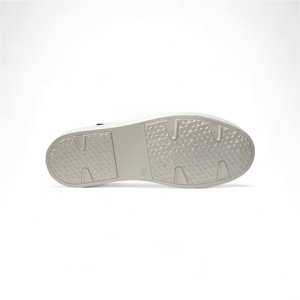 M.P Erkek Sports Casual Günlük Ayakkabı 6574SB - Siyah-Beyaz - 40