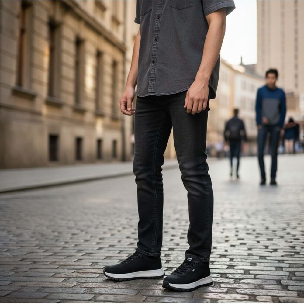 M.P Erkek Günlük Ayakkabı 6544 - Siyah - 44