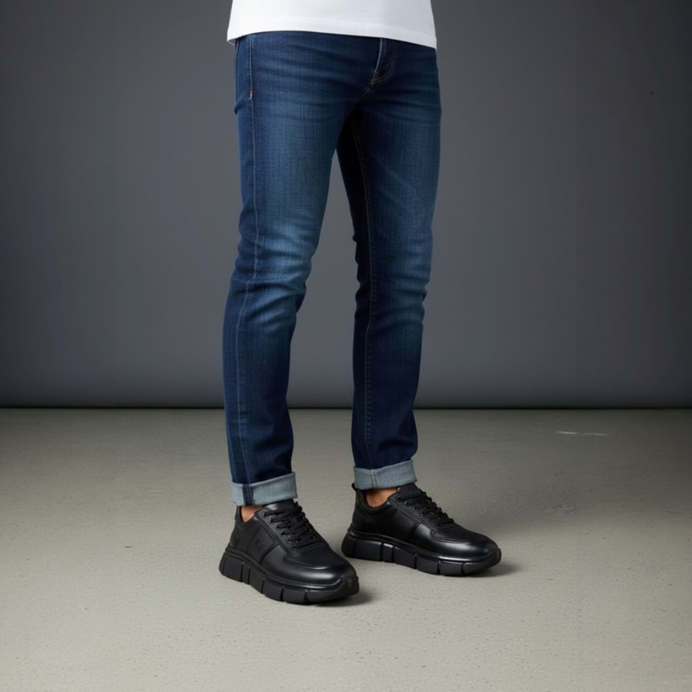 Erkek Casual Günlük Ayakkabı 6168 - Siyah - 41