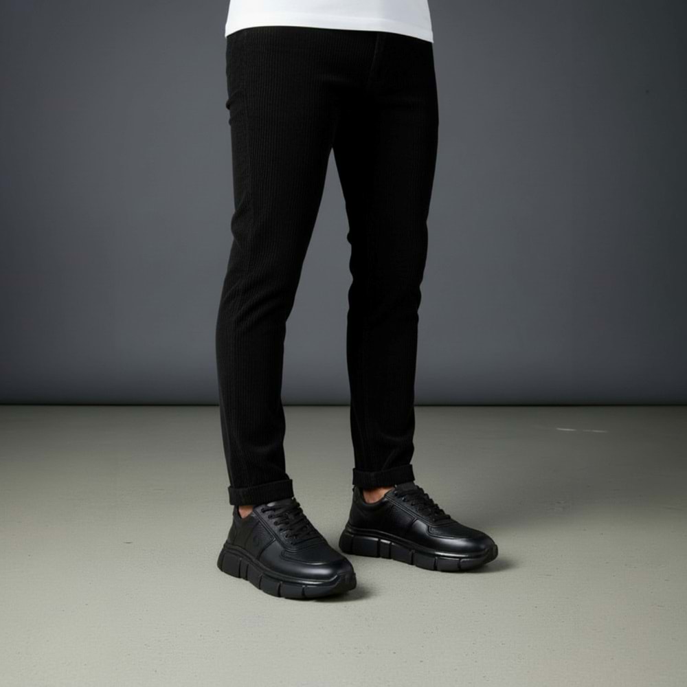 Erkek Casual Günlük Ayakkabı 6168 - Siyah - 41