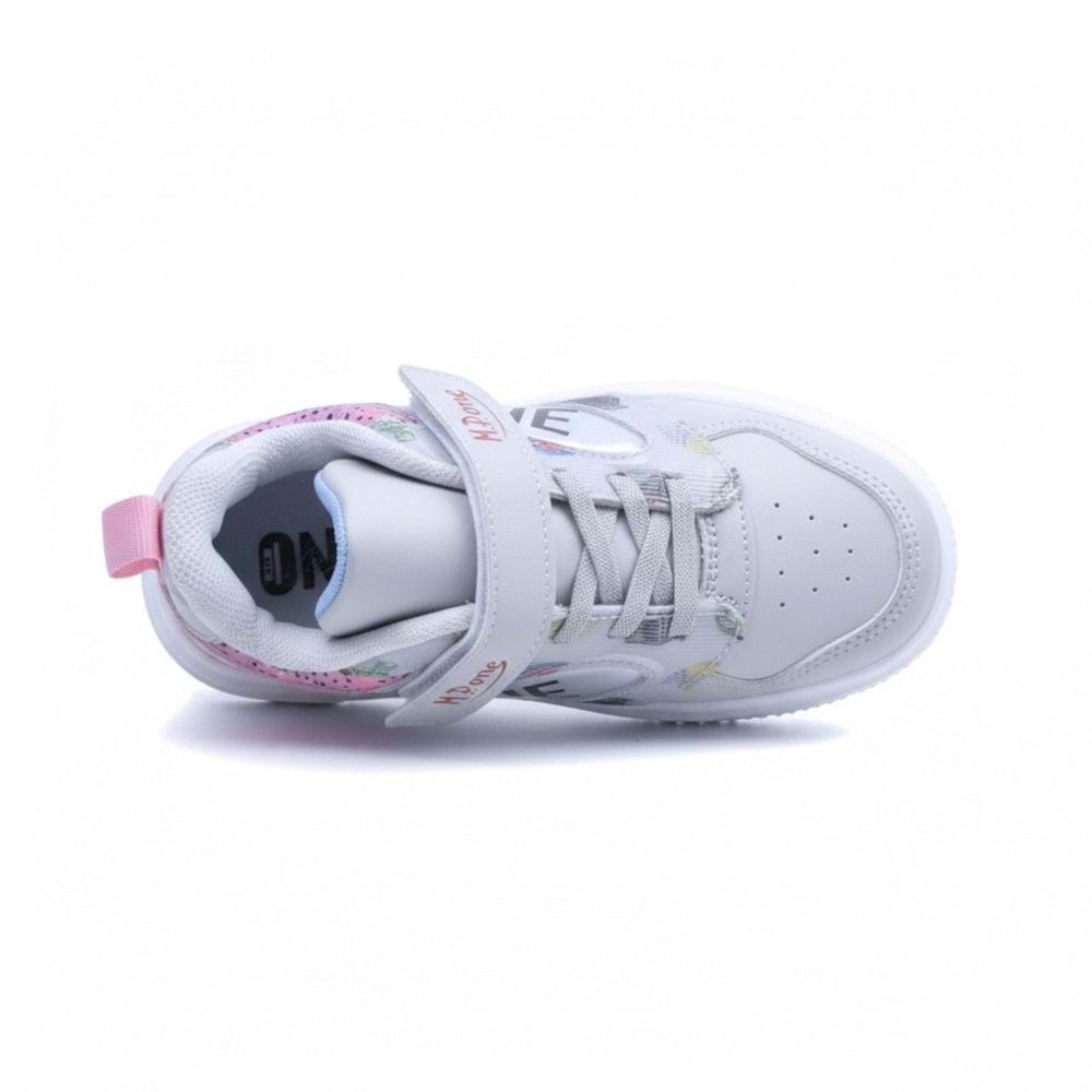 M.P Çocuk Spor Ayakkabı 3402Z - Gri-Lila - 34