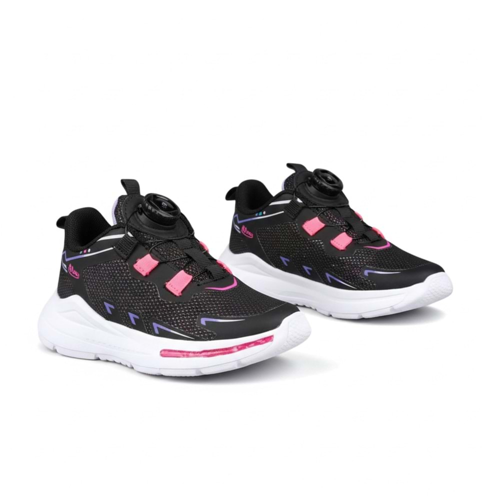 M.P. Çocuk Ayarlanabilir Bağcıklı Spor Ayakkabı 3411 - Siyah - 31