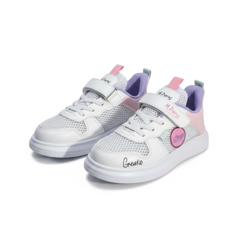 Çocuk Örgü Spor Ayakkabı 3405B - Beyaz - 33