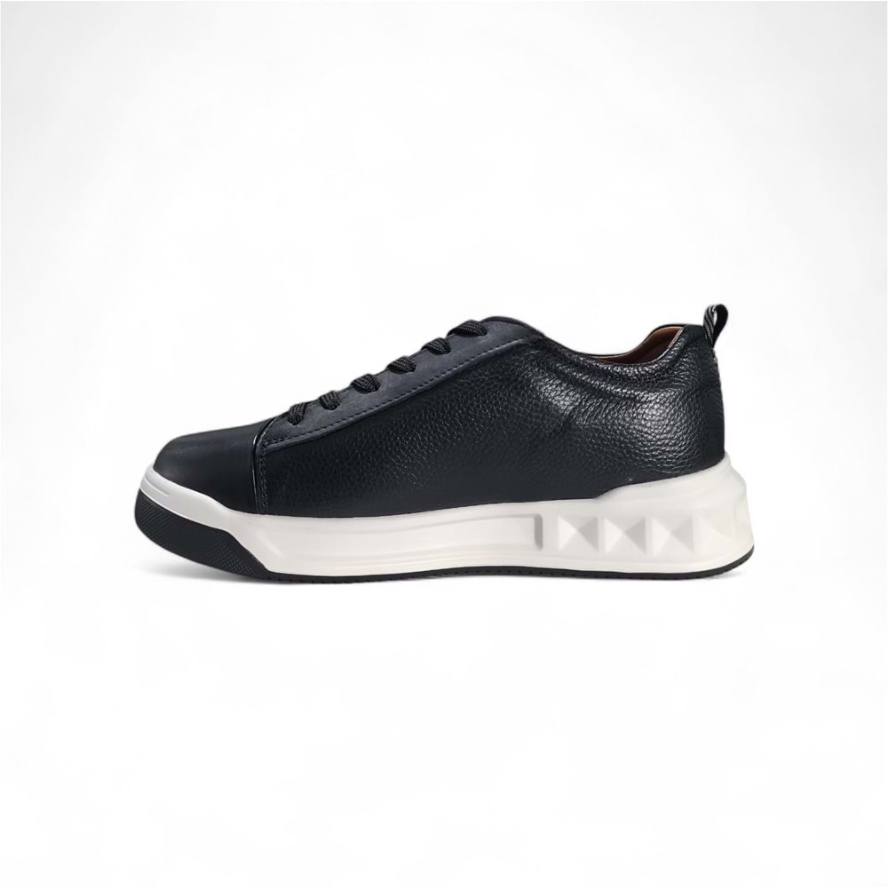 Erkek Deri Casual Günlük Ayakkabı 15810 - Siyah - 41