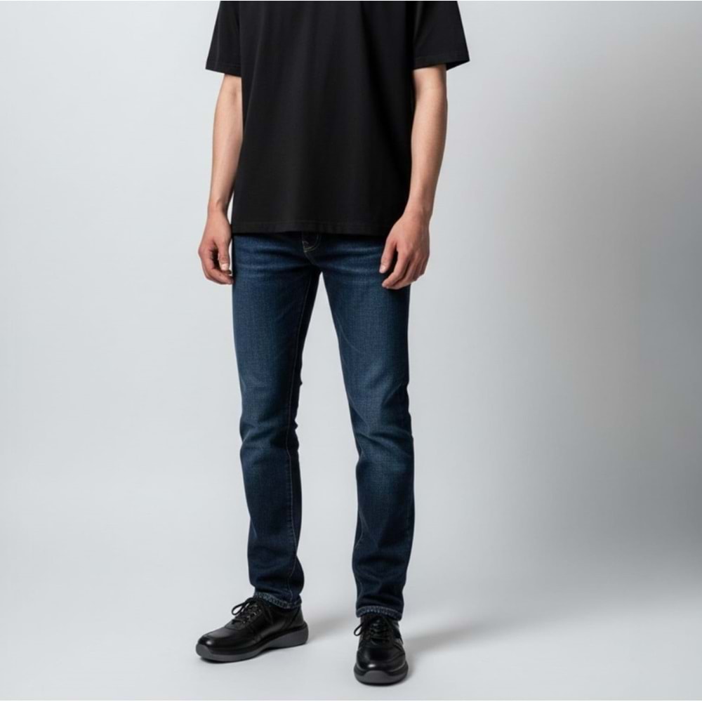 Erkek Deri Comfort Günlük Ayakkabı 23371 - Siyah - 42