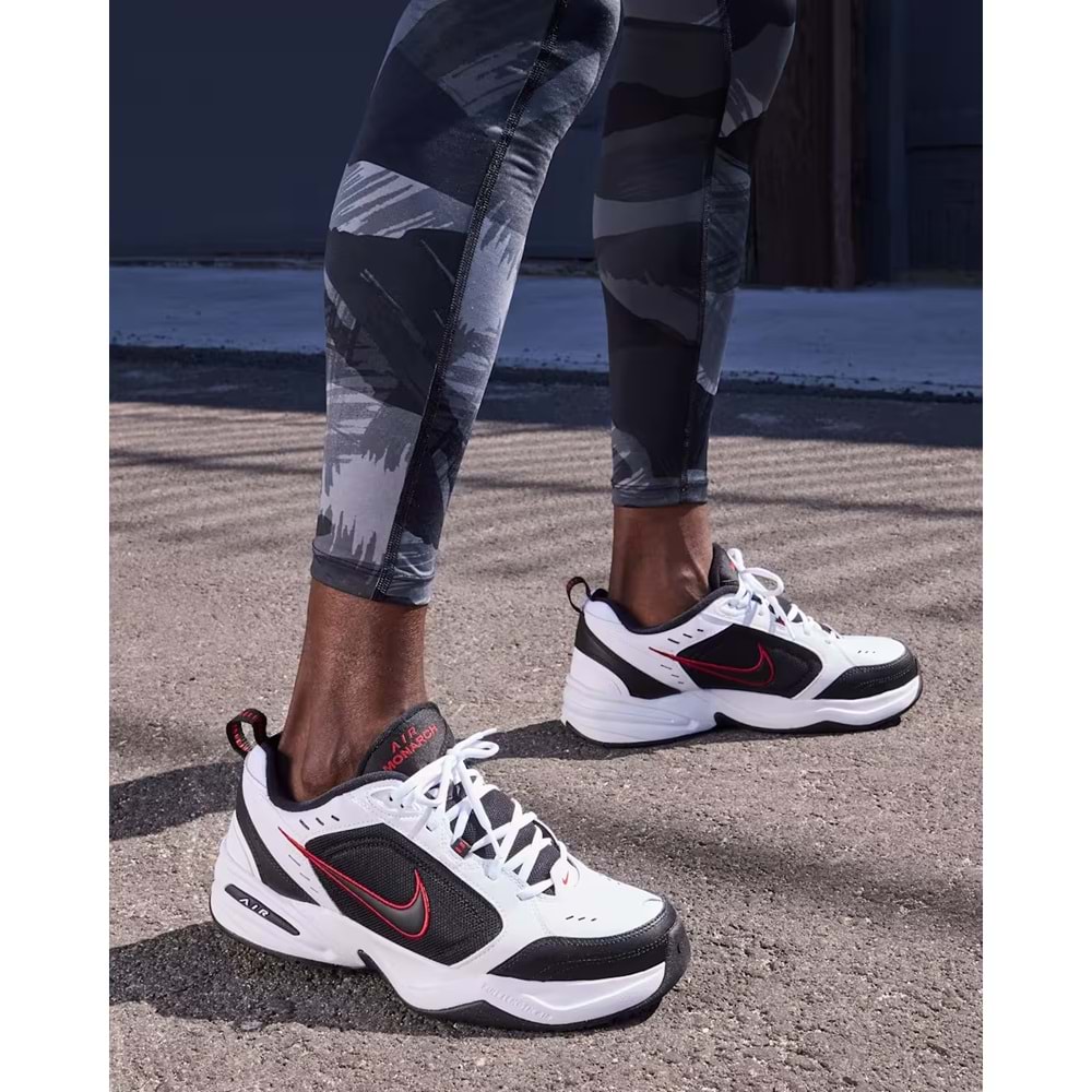 Nike Air Monarch IV Erkek Spor Ayakkabı 415445-101 - Siyah - 42