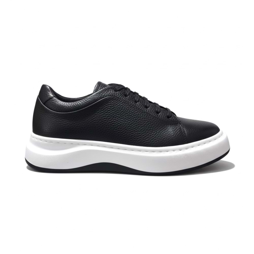 Nordhan Erkek Deri Casual Premium SC-1616S - Siyah - 40